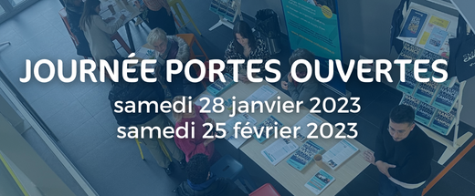 Journée Portes Ouvertes SmartCAMPUS by CCI - 28 janvier et 25 février 2023