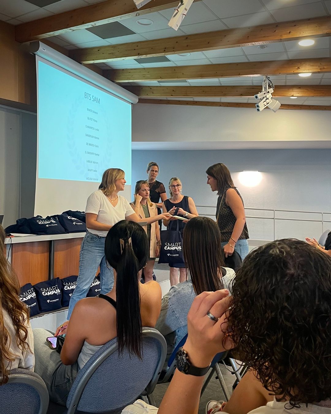Remise des diplômes BTS SmartCAMPUS CCI Formation