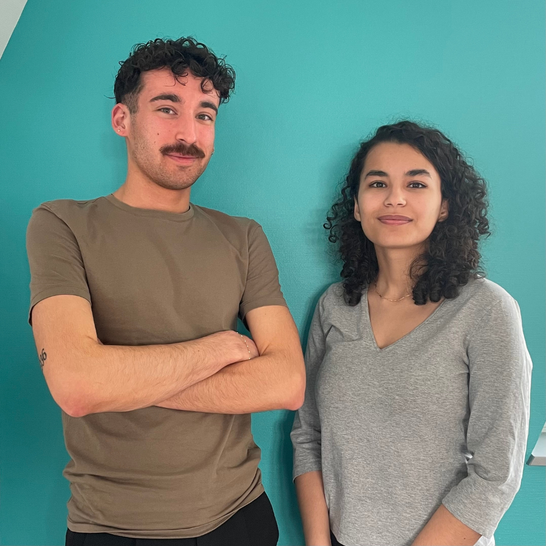 bienvenue aux stagiaires Benjamin BELLANG et Fatima-Zahra SALMANE