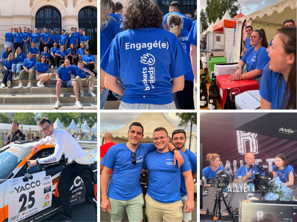 Rallye des Vins Mâcon association Baskets Aux Pieds 2023